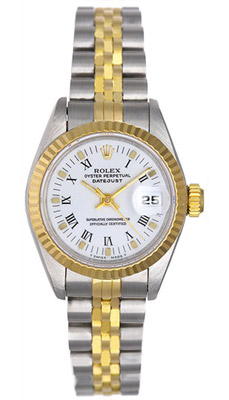 Rolex Ladies Watch Porcelain Dial
