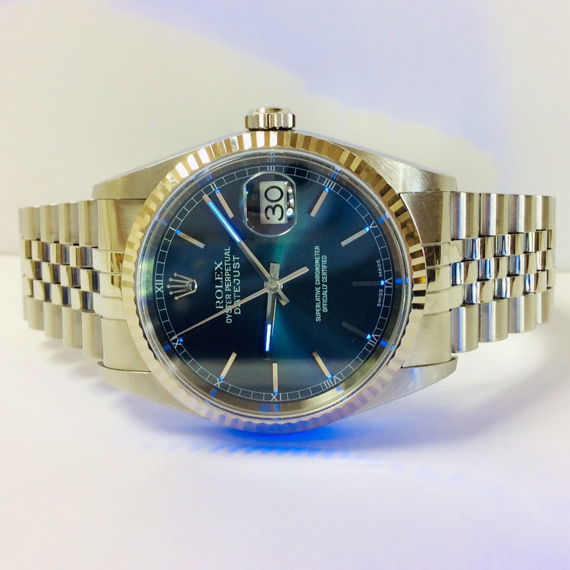 16234 blue dial