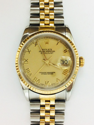 Rolex Datejust 16233 36 mm Two Tone