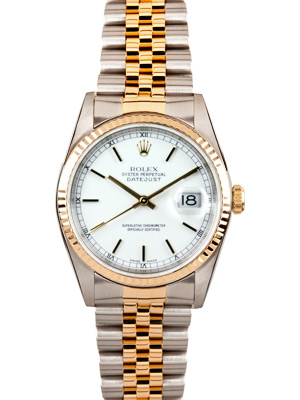 Rolex Watch Datejust Oyster Dial Date Chronometer 16233