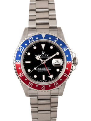 Rolex GMT Master-II 16710 Red Blue