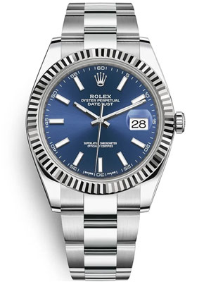 Rolex Oyster Perpetual Datejust-II 41 mm Blue Dial 116334