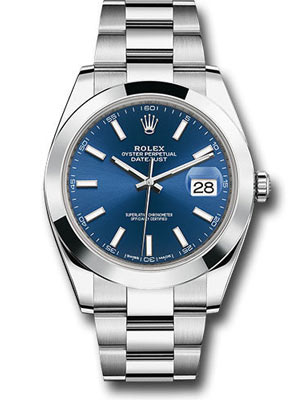 Datejust II Rolex 116300 Blue Dial