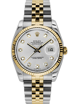 Rolex Datejust Oyster Perpetual 16013 Two Tone 36 mm