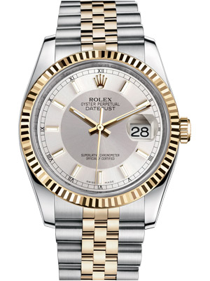 Rolex Datejust 116233 Silver Oyster Dial