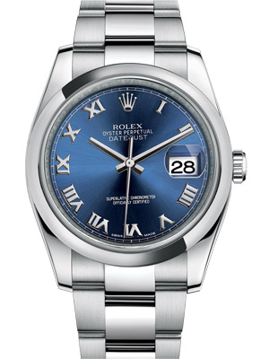 Rolex Stainless Datejust 116200 Blue Dial