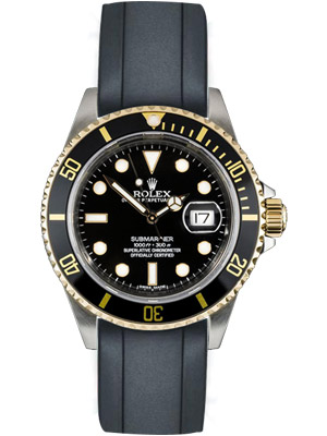 Rolex Submariner 16613 Two Tone Black Dial