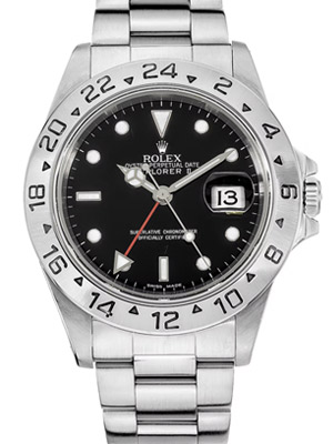 Rolex Explorer II 16570 Black Dial