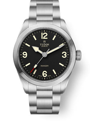 Rolex Tudor Heritage Ranger 39 mm Black Dial 2023 Year