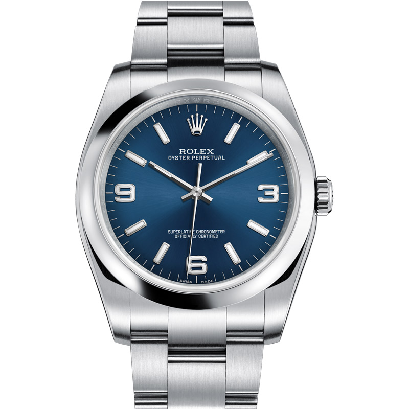 rolex perpetual datejust blue