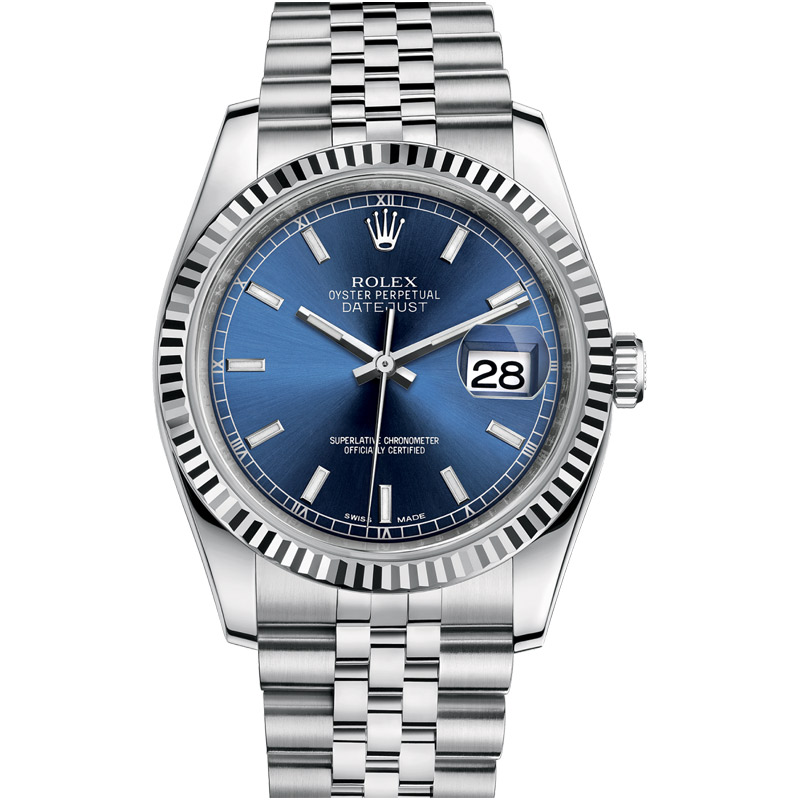 oyster perpetual datejust blue