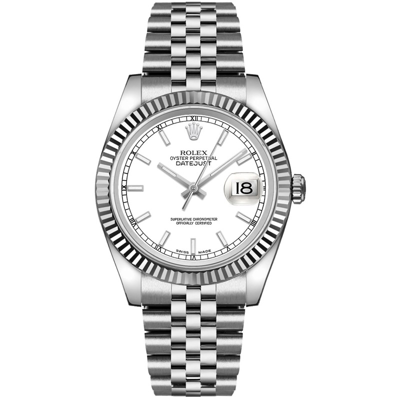 Rolex 116234 white deals