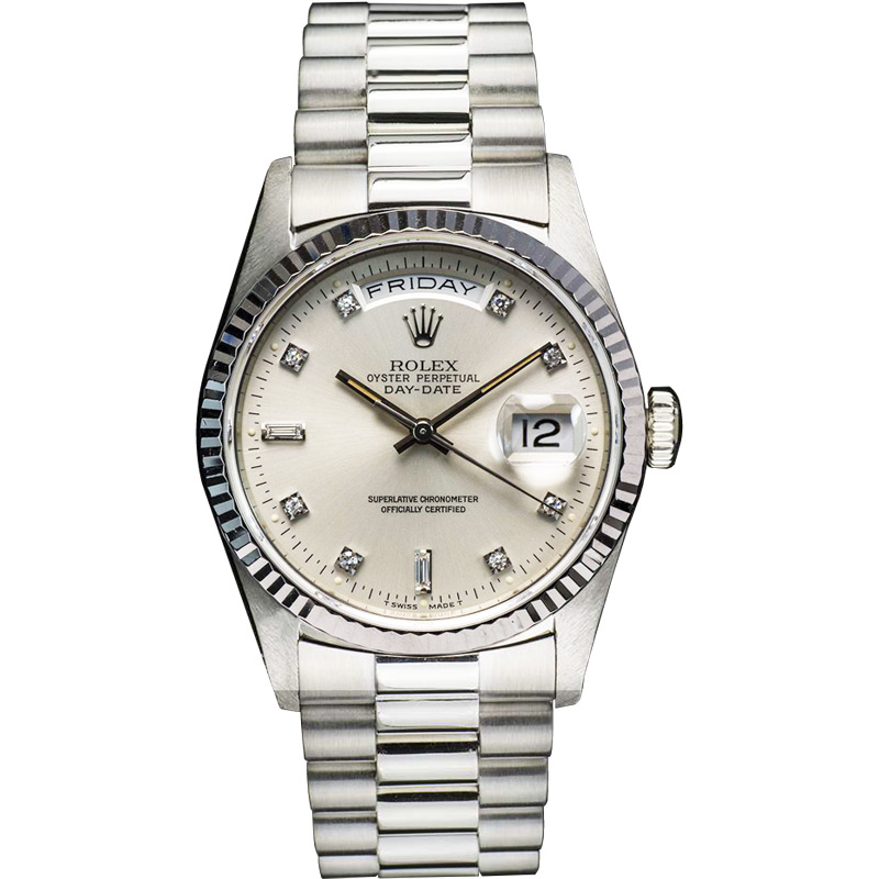 rolex oyster perpetual day date superlative chronometer officially certified swiss made
