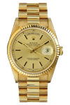 Rolex 18k Gold President with Champagne Dial