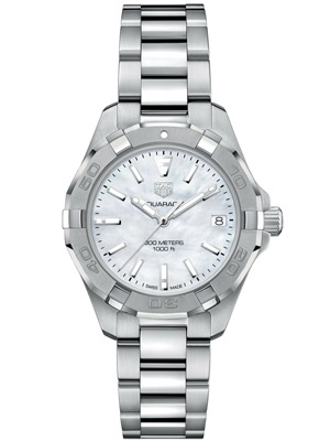 Tag Heuer Aquaracer Mother of Pearl Dial Ladies Watch`