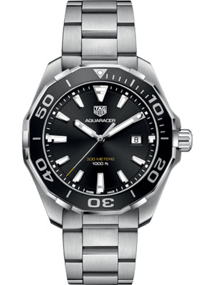 Tag Heuer Aquaracer 43 mm Men's Black Dial