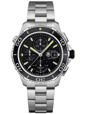 Tag Heuer Aquaracer Automatic with Black Dial CAK 2111