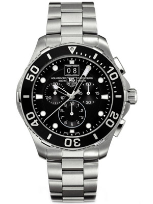 Tag Heuer Aquaracer Grande Date Chronograph with Swiss Quartz Movement