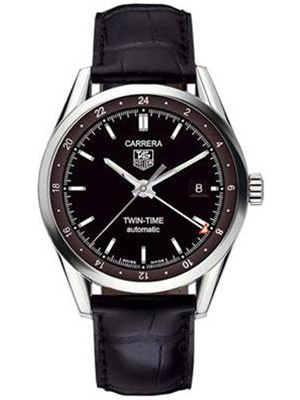 Tag Heuer Carrera GMT WV 2115 with Black Dial