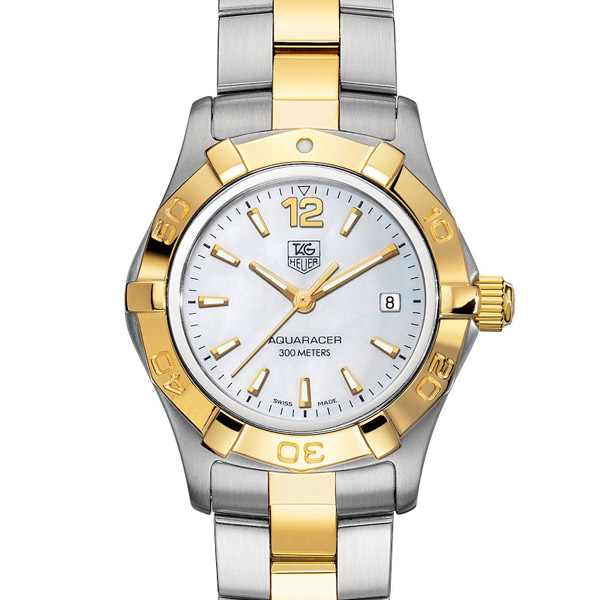 Tag Heuer Watch Ladies Aquaracer WAF 1424 Black Dial