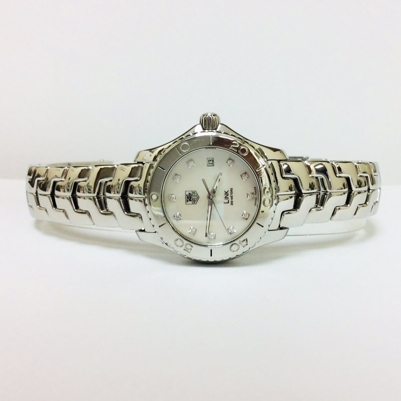 Tag Heuer Link WJ 1319 Quartz Mother of Pearl & Diamonds Dial