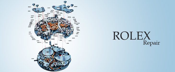 Rolex watch repair and service.